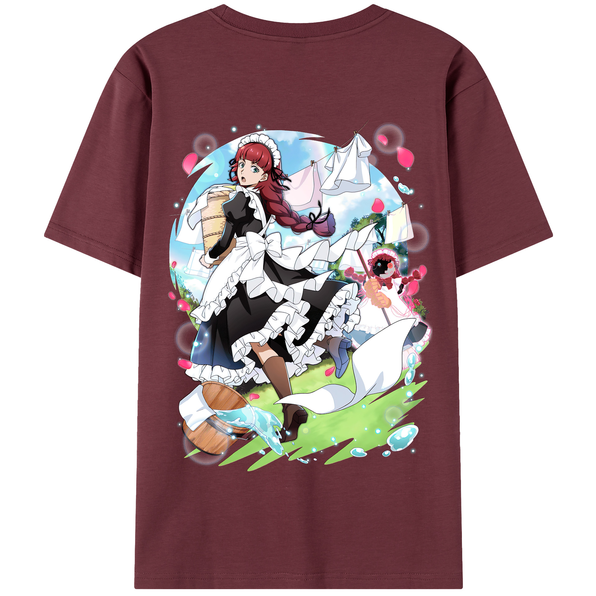 （画像用） 文豪ストレイドッグス Bungo Stray Dogs 綿100％半袖Tシャツ（背面プリント）